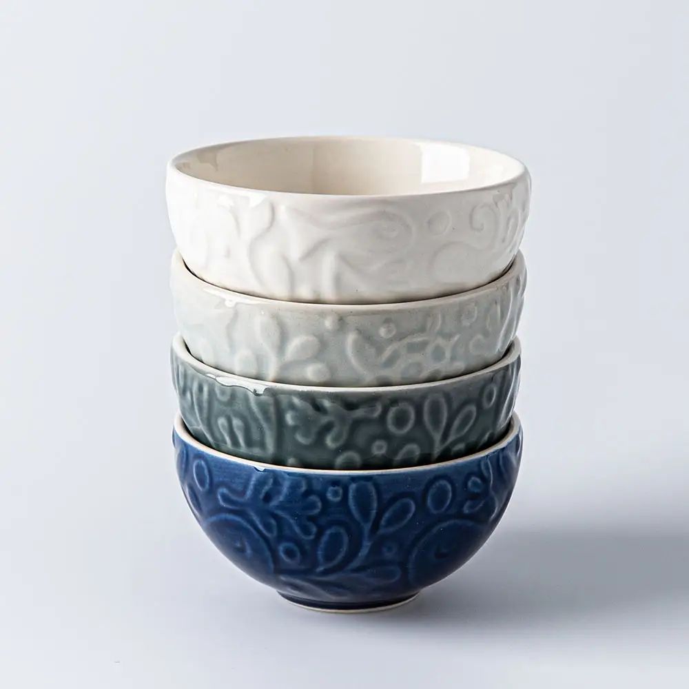 Set 4 Bowls Nautical 10cms