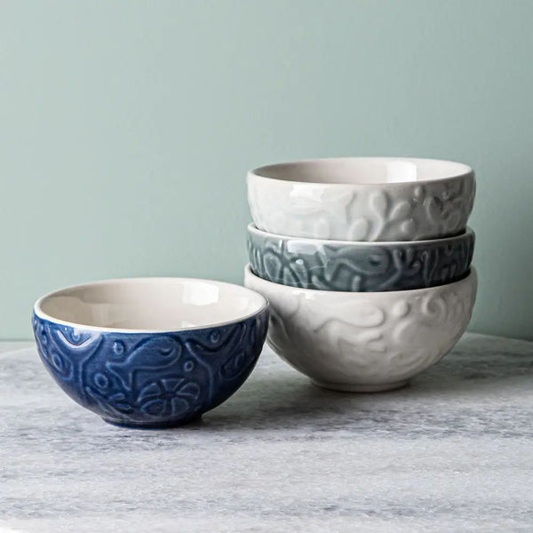Set 4 Bowls Nautical 10cms