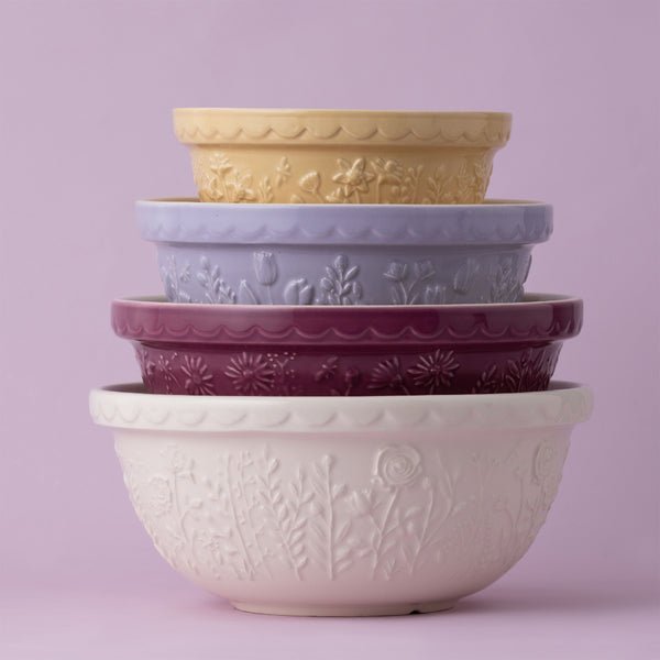 Bowl In The Meadow Tulipanes Lilas 24cms