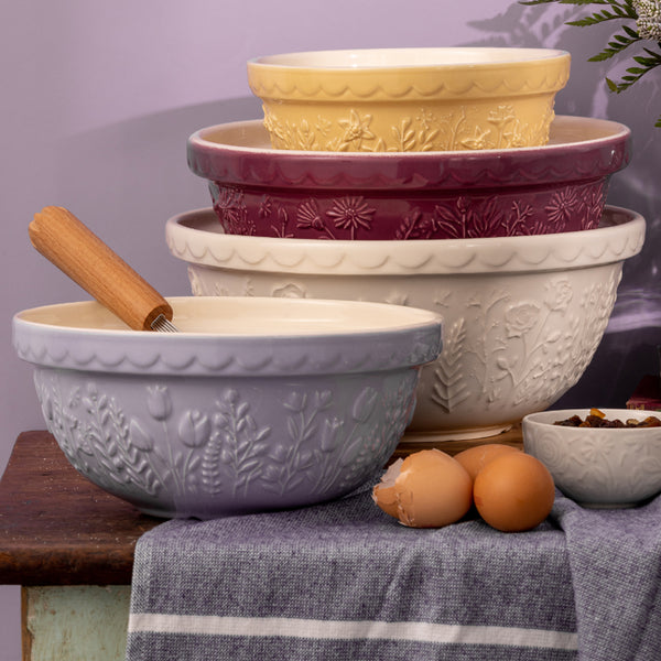 Bowl In The Meadow Tulipanes Lilas 24cms