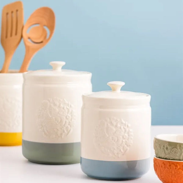 Contenedor Home To Roost Blanco/Verde Oliva