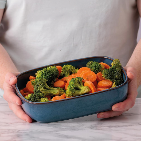 Fuente Reactive Blue Rectangular 23 cms