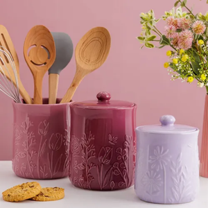 Contenedor Utensilios In The Meadow Grape