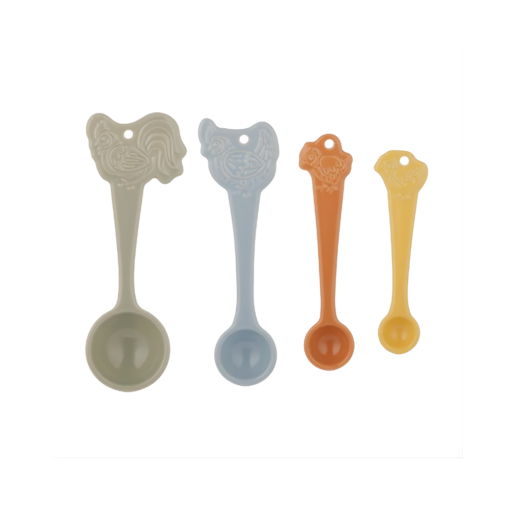 Set 4 Cucharas Medidoras Home to Roost