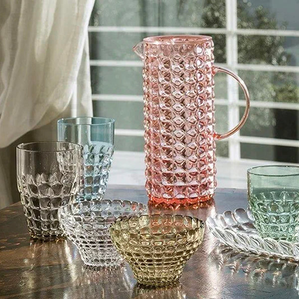 Set 6 Vasos Tiffany Colores Altos