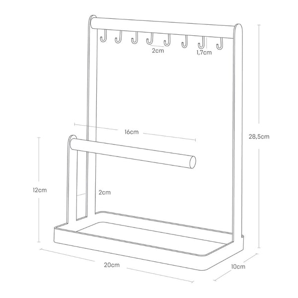Organizador Accesorios Blanco
