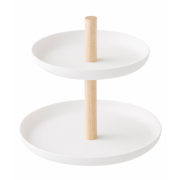 Set 2 Bandejas Accesorios Blanco