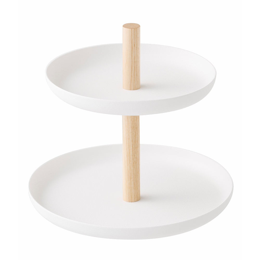 Set 2 Bandejas Accesorios Blanco