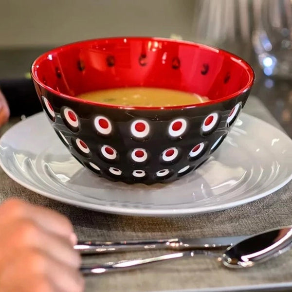 Bowl Le Murrine Negro 25cms