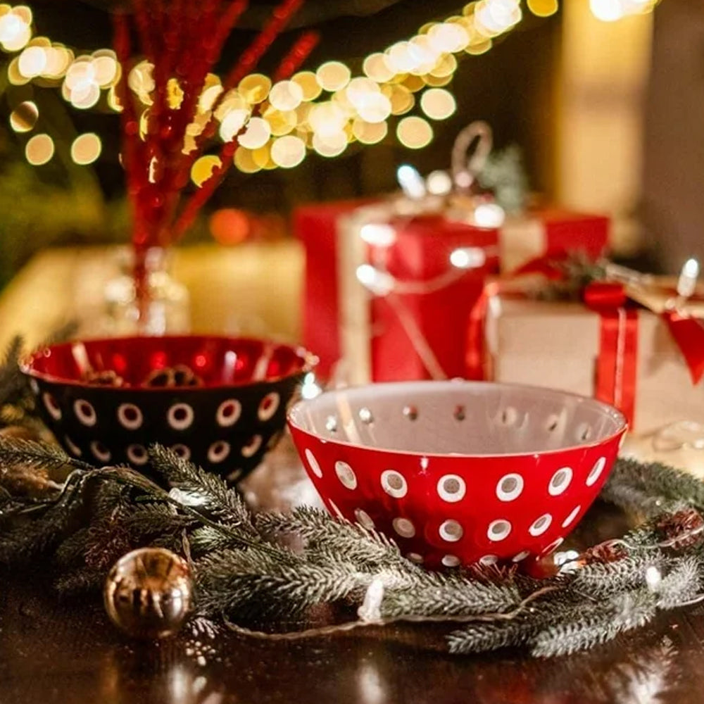 Bowl Le Murrine Rojo 25cms