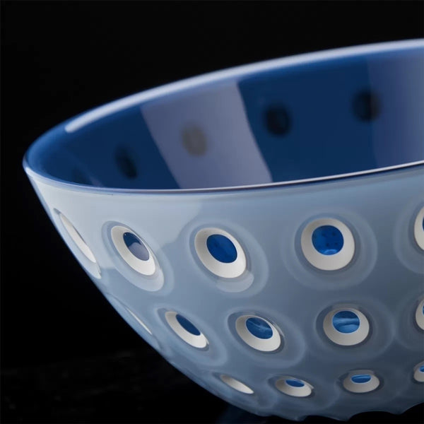 Bowl Le Murrine Celeste 25cms