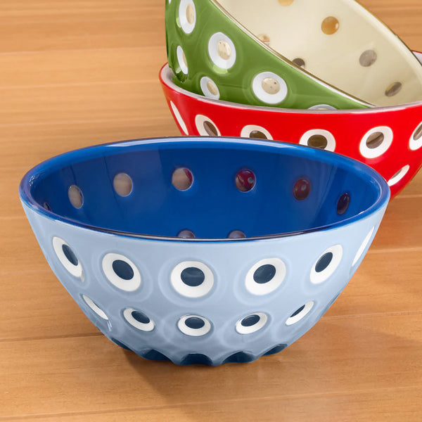 Bowl Le Murrine Celeste 25cms