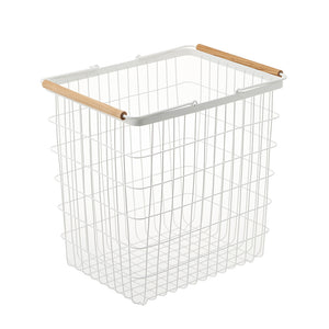 Cesto Ropa Rejilla Blanco