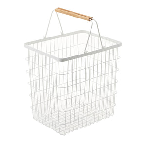 Cesto Ropa Rejilla Blanco