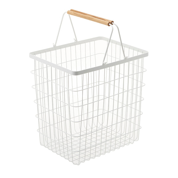 Cesto Ropa Rejilla Blanco