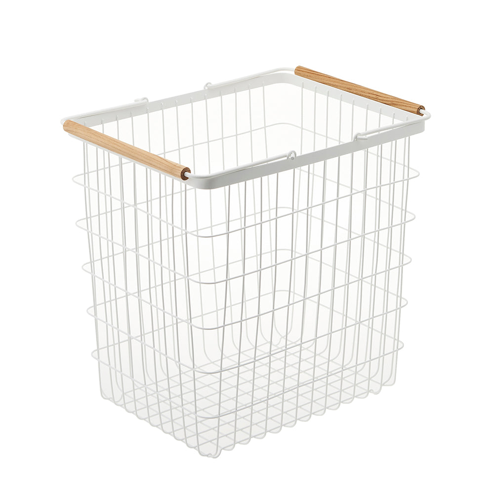 Cesto Ropa Rejilla Blanco
