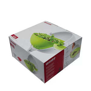 Colador y Bowl Spin&Drain Gris