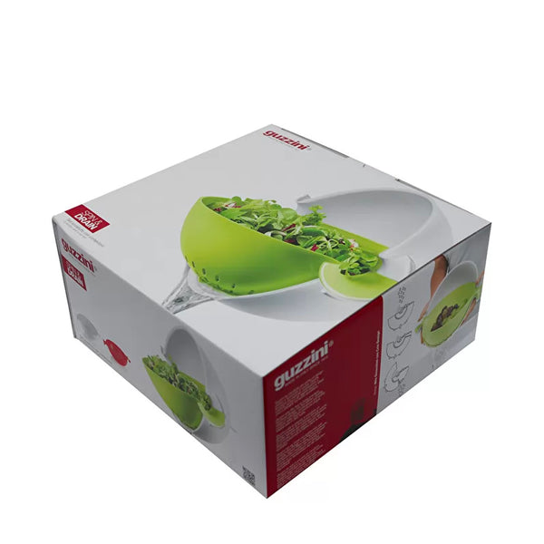 Colador y Bowl Spin&Drain Gris