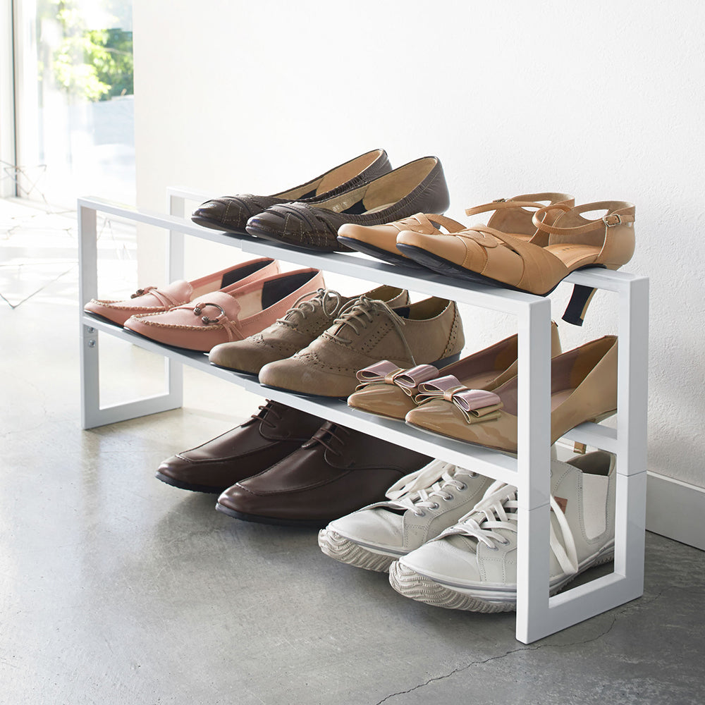 Organizador Zapatos Extensible Blanco