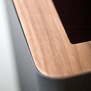 Basurero Rectangular Negro