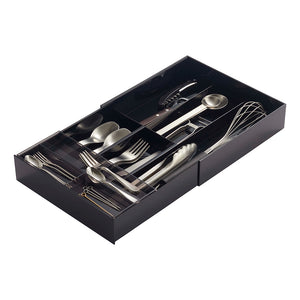 Organizador Cubiertos Extensible Negro