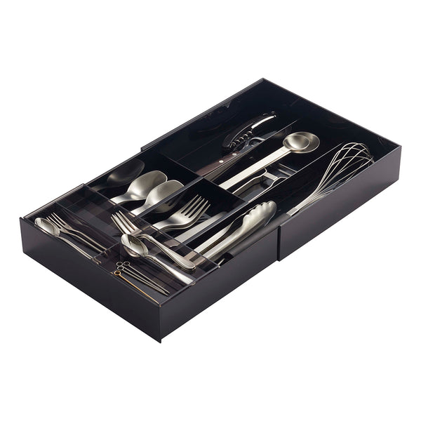 Organizador Cubiertos Extensible Negro