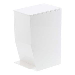 Basurero Pedal y Tapa Blanco