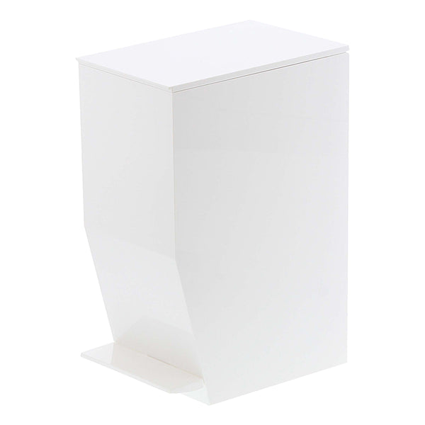 Basurero Pedal y Tapa Blanco