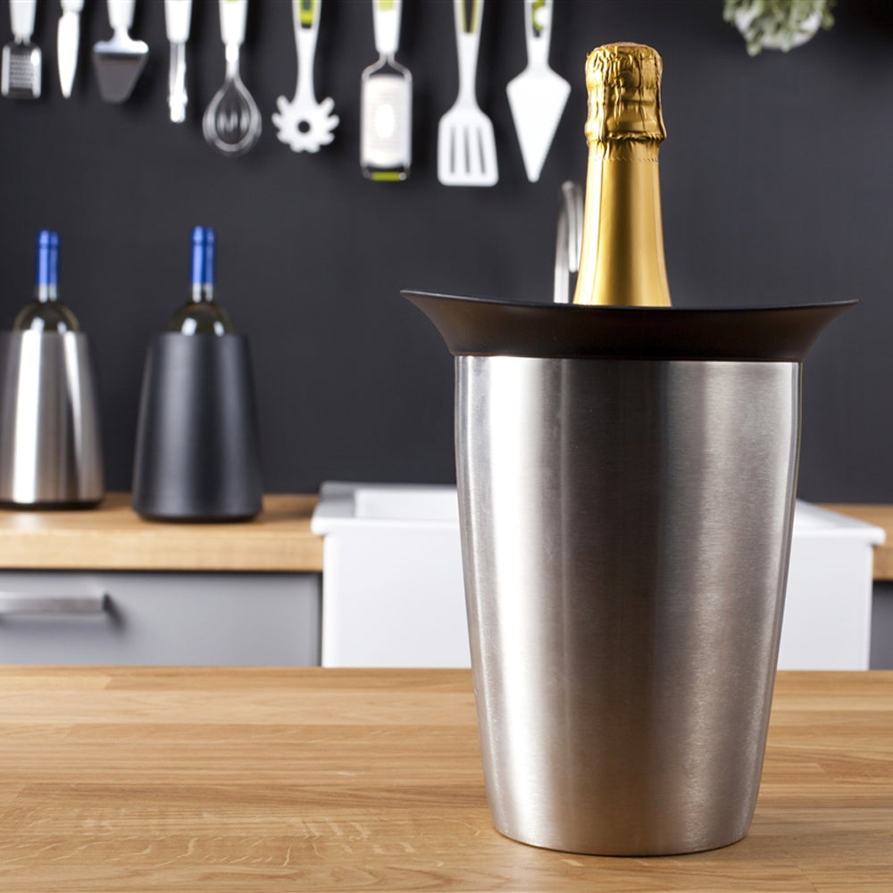 Enfriador de Champagne Elegant Acero Inoxidable