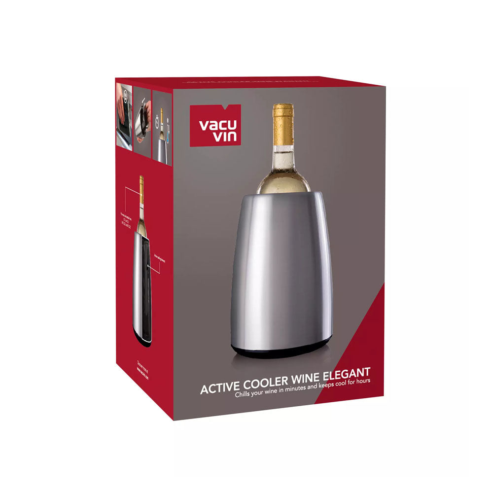 Enfriador de Vino Elegant Acero Inoxidable