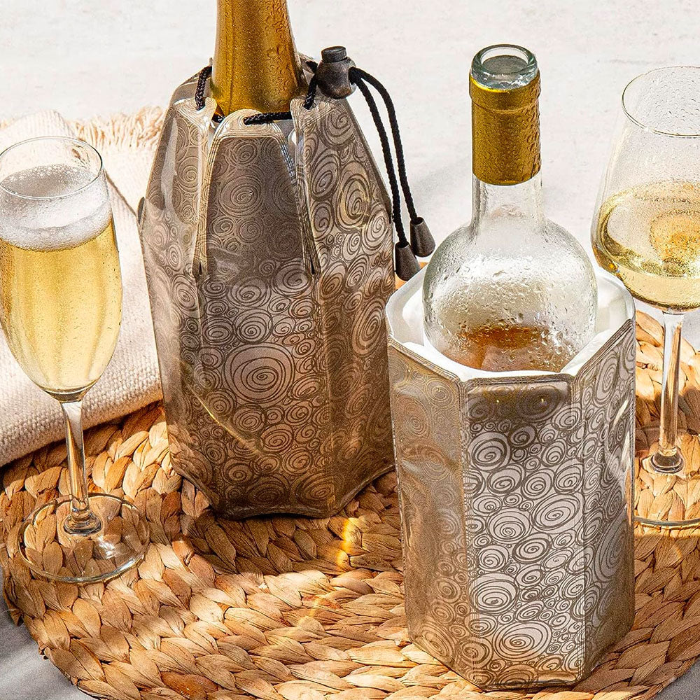 Set 2 Enfriadores Vino&Champagne Active Cooler Platinum