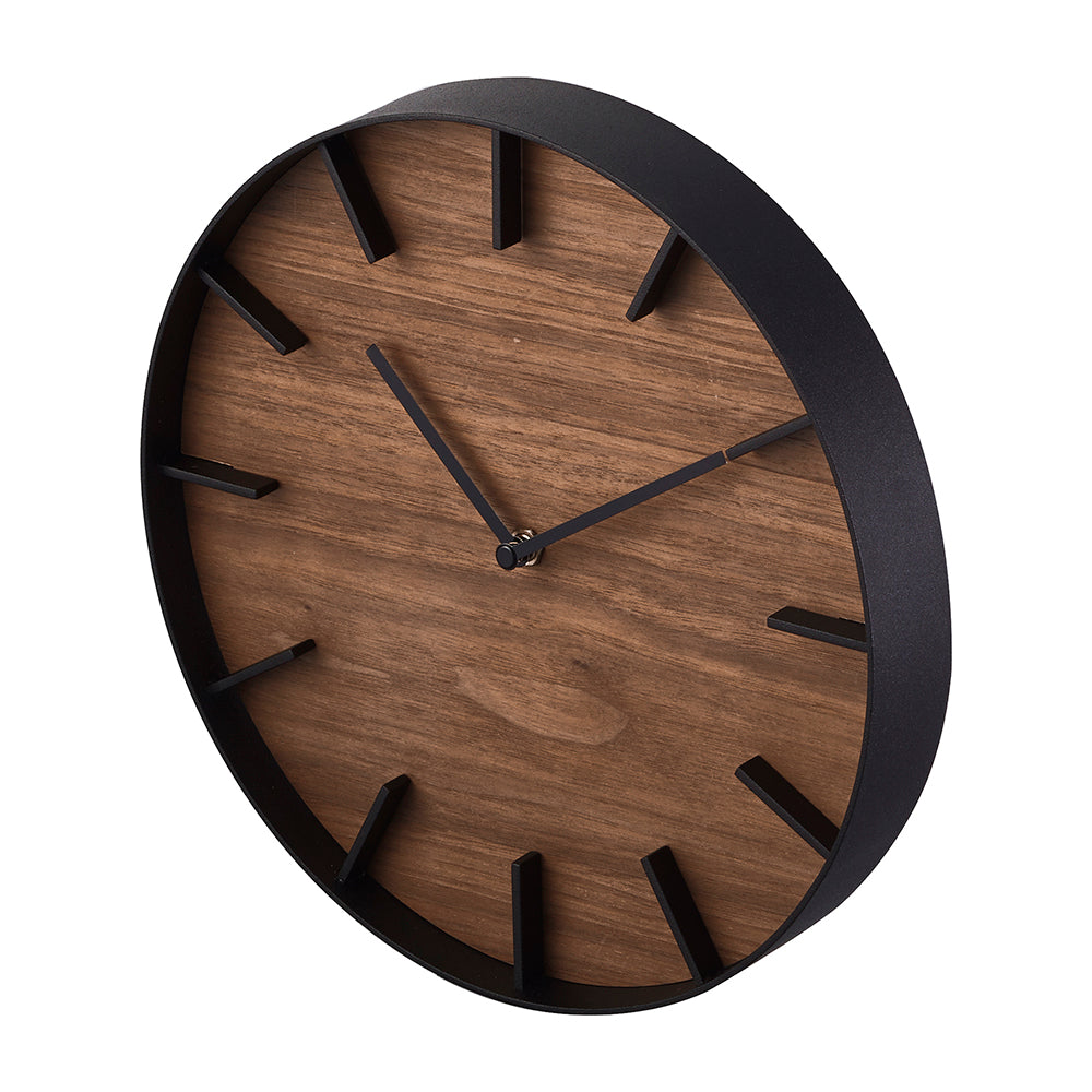 Reloj Rin Walnut Negro