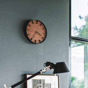 Reloj Rin Walnut Negro