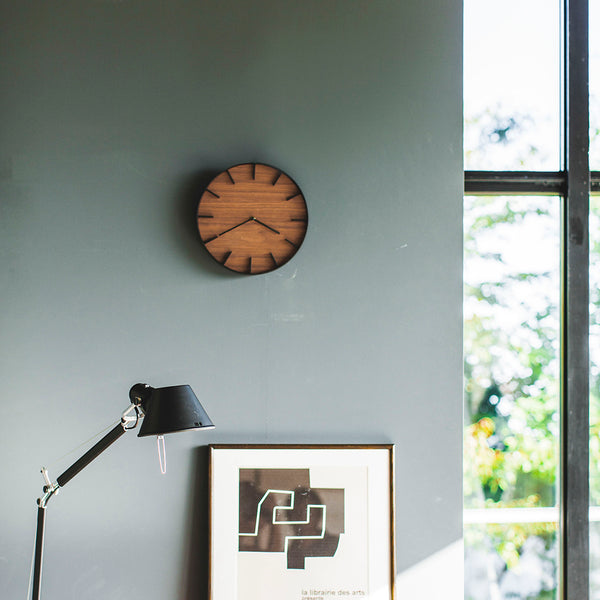Reloj Rin Walnut Negro