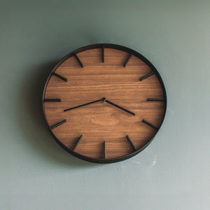 Reloj Rin Walnut Negro