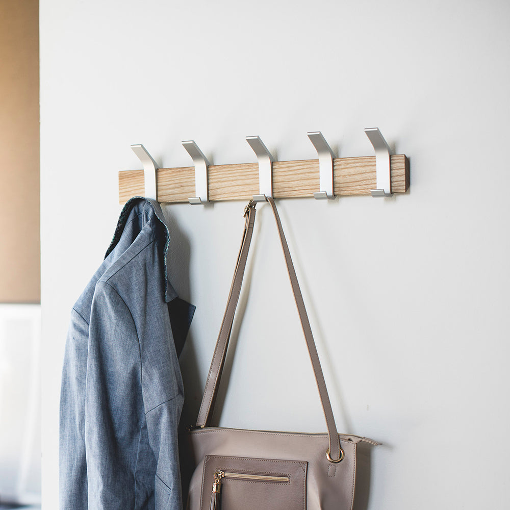Perchero Pared Ash Blanco