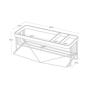 Set Organizador Lavaplatos Blanco