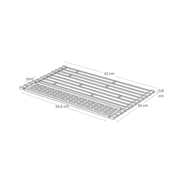Escurridor Plegable Blanco