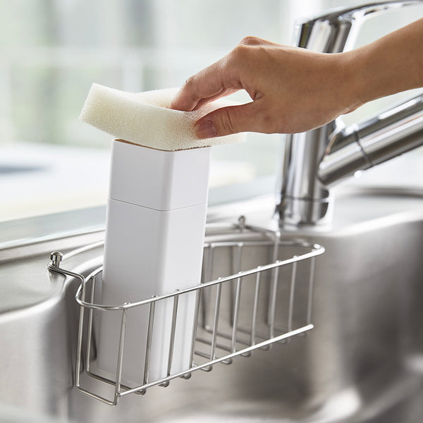 Dispensador Jabón Push Blanco