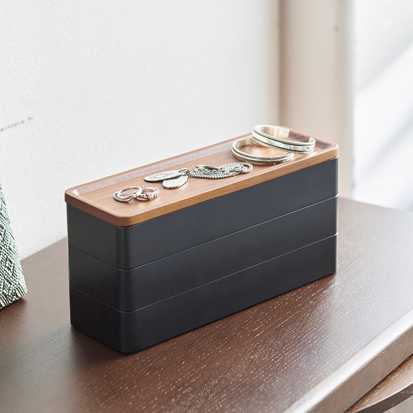 Caja Accesorios Slim 3 Niveles Negro