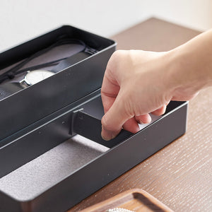 Caja Accesorios Slim 3 Niveles Negro