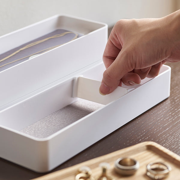 Caja Accesorios Slim 3 Niveles Blanco