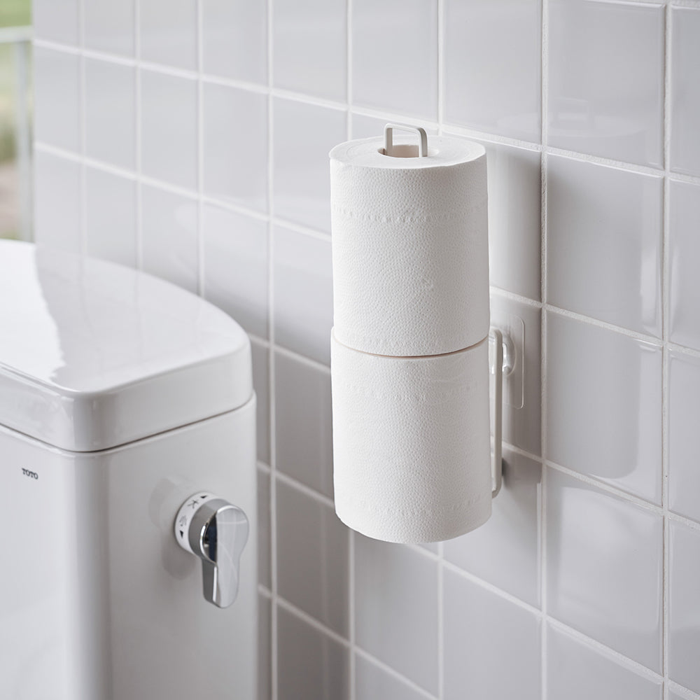 Porta Papel Higiénico Blanco