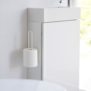 Porta Papel Higiénico Blanco
