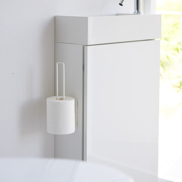 Porta Papel Higiénico Blanco