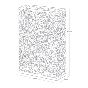 Paragüero Nest Rectangular Blanco
