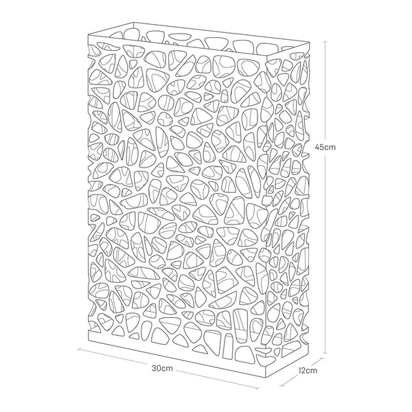 Paragüero Nest Rectangular Blanco