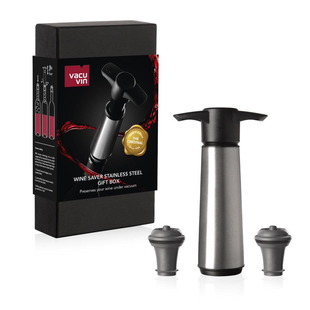 Set Regalo Premium para Vino Acero Inoxidable