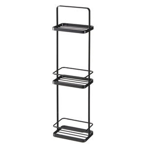 Caddy Baño 3 Niveles Negro