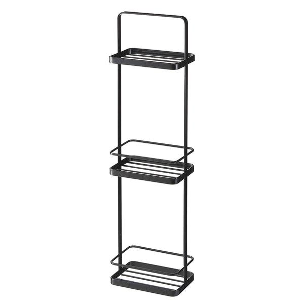 Caddy Baño 3 Niveles Negro